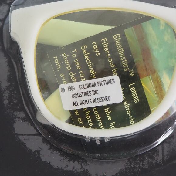 1989 Ghostbusters 2 Glow in the Dark Ghostglasses (Vintage) Rubber Frame NIB - Picture 7 of 8